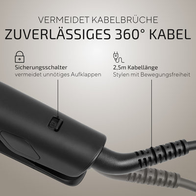 LUNEA ONE GLÄTTEEISEN - hihair