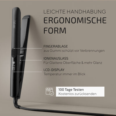 LUNEA ONE GLÄTTEEISEN - hihair