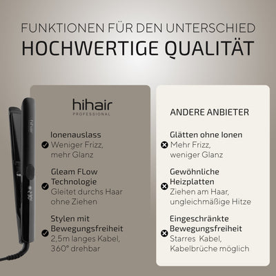 LUNEA ONE GLÄTTEEISEN - hihair