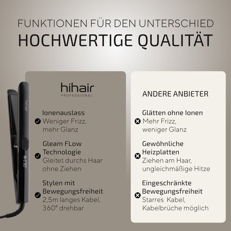 LUNEA ONE GLÄTTEEISEN - hihair